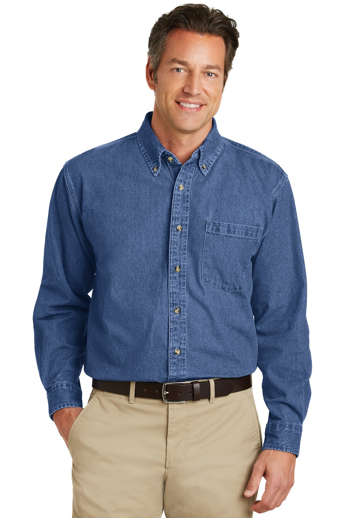 Model Dark Blue Stonewashed