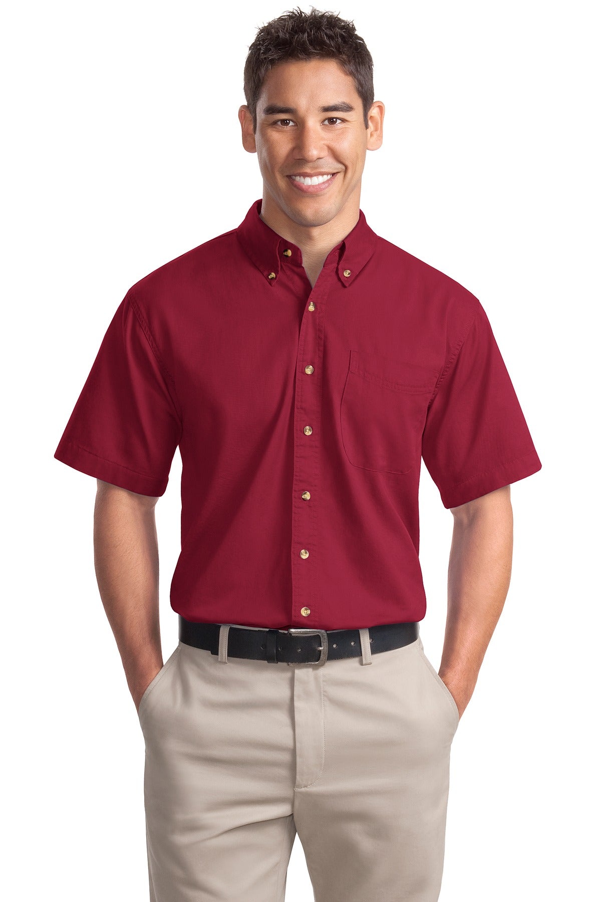 Model Bright Burgundy