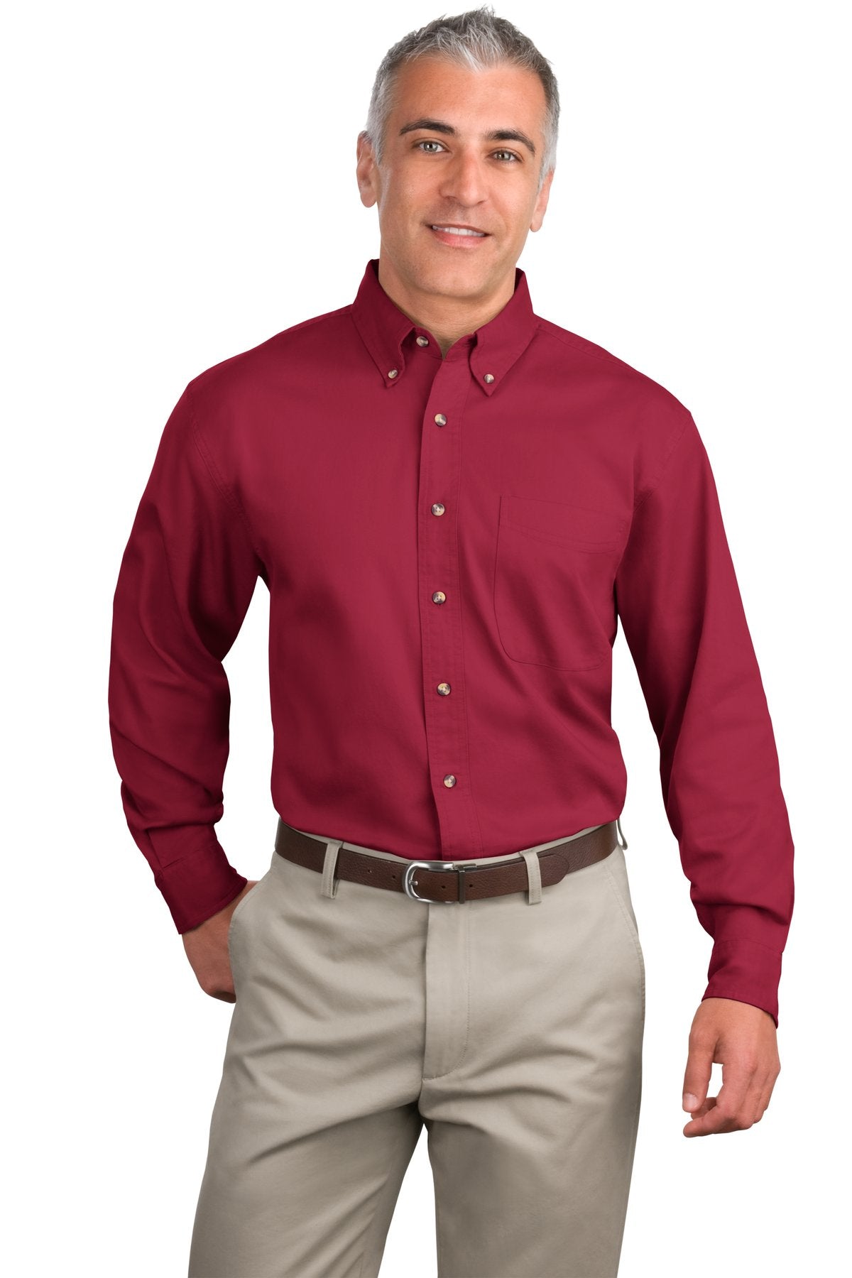 Model Bright Burgundy