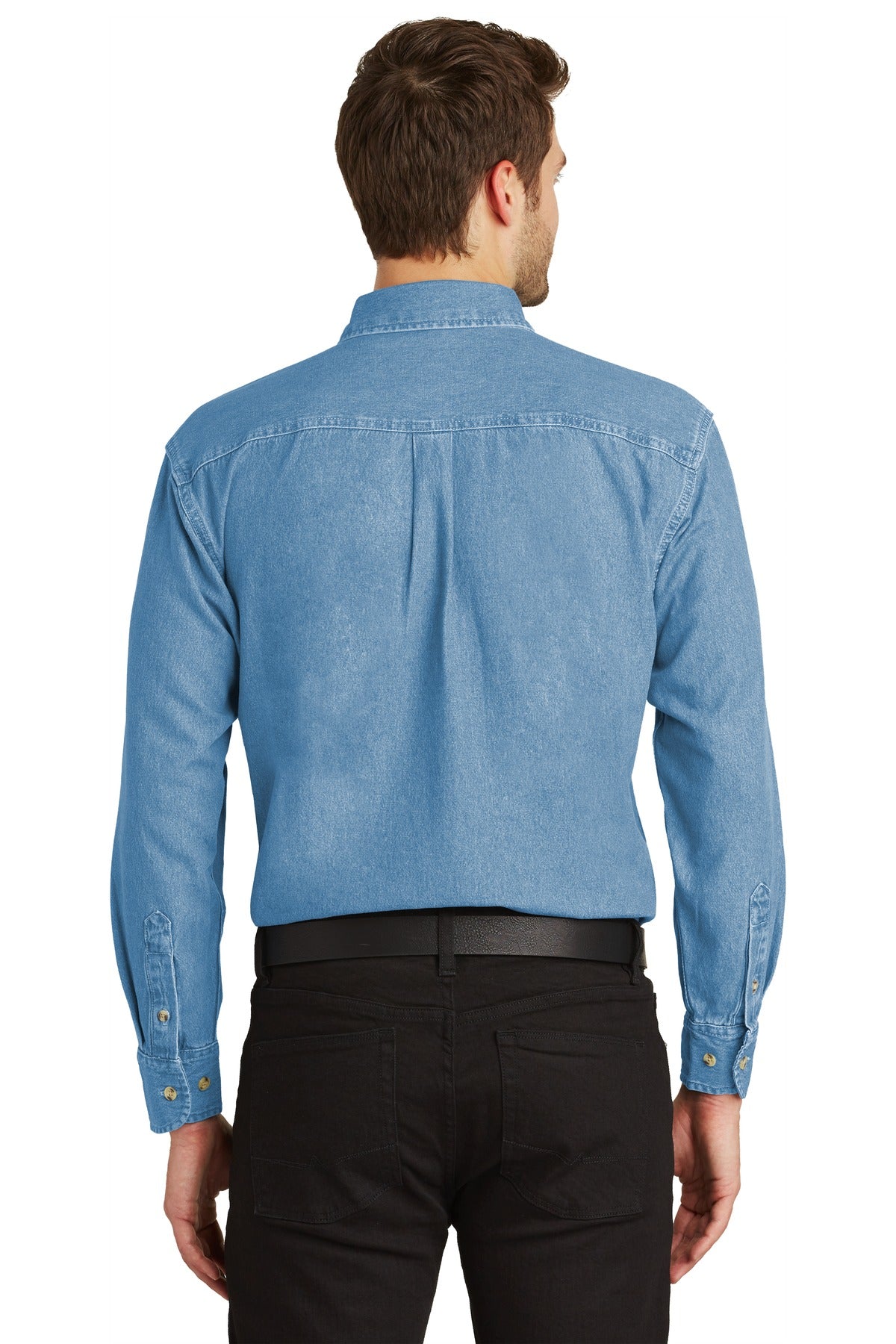 Back Model Faded Denim