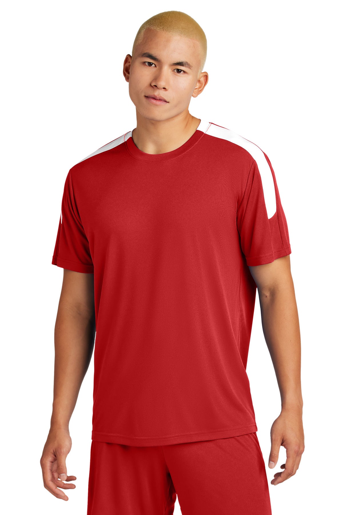 Model Deep Red/ White