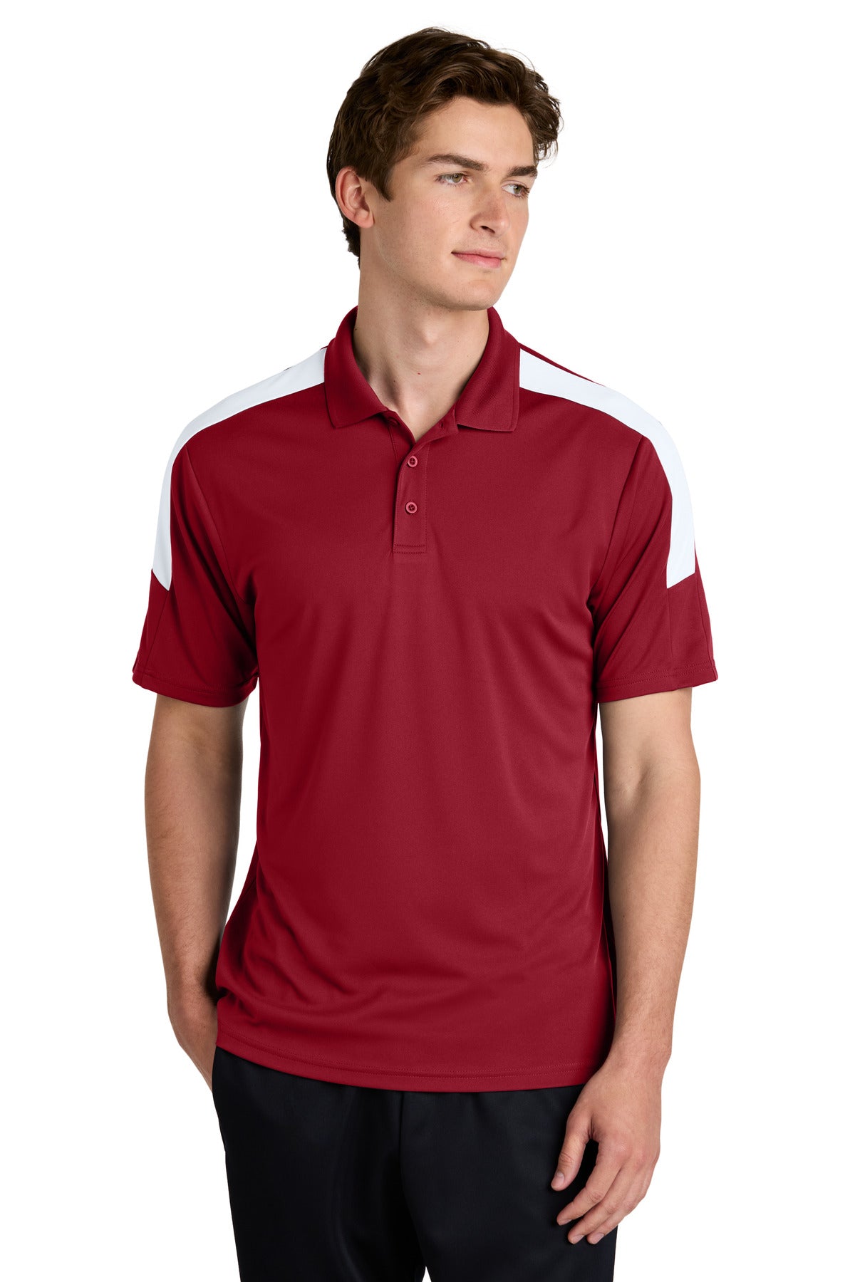Model Deep Red/ White