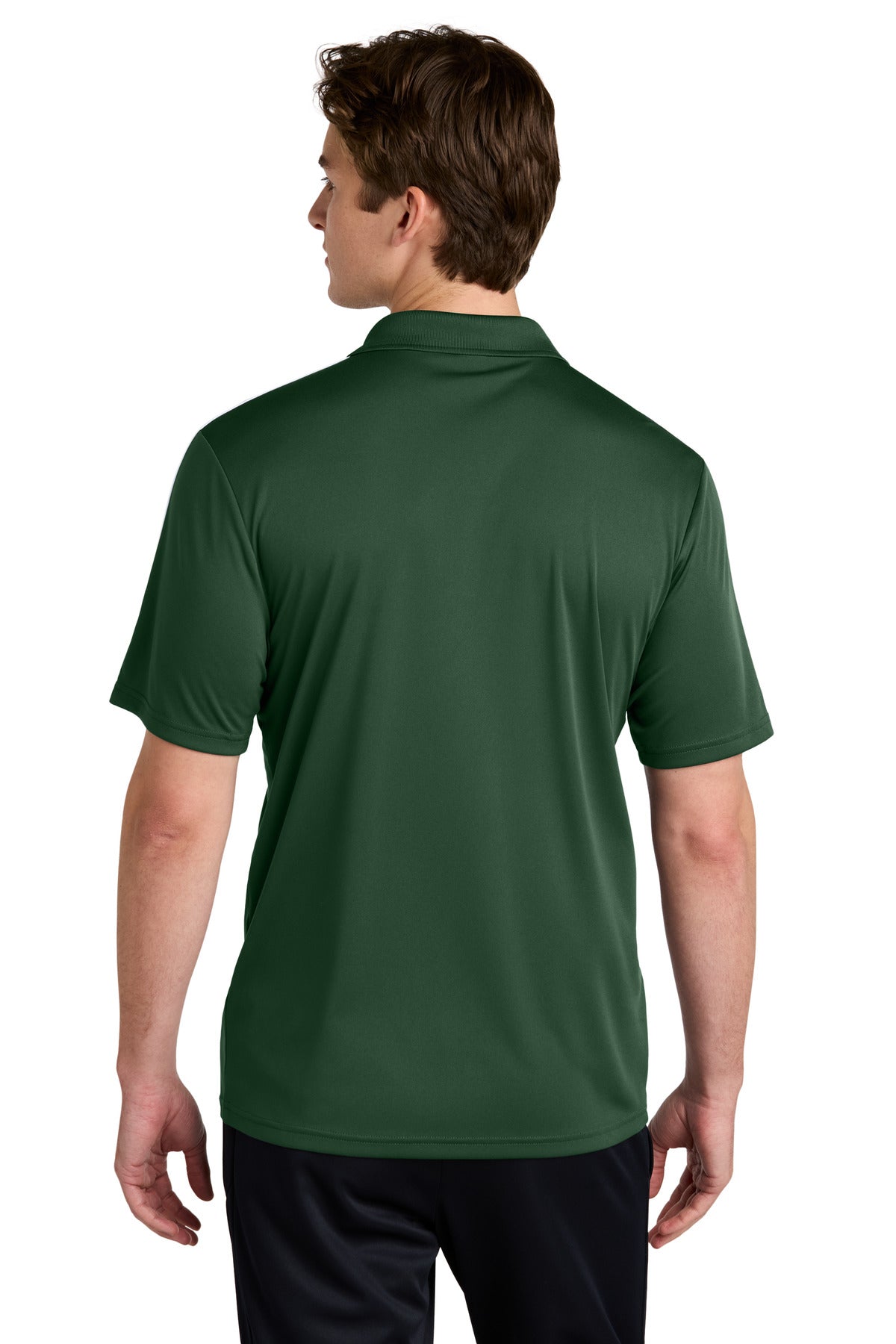 Back Model Forest Green/ White