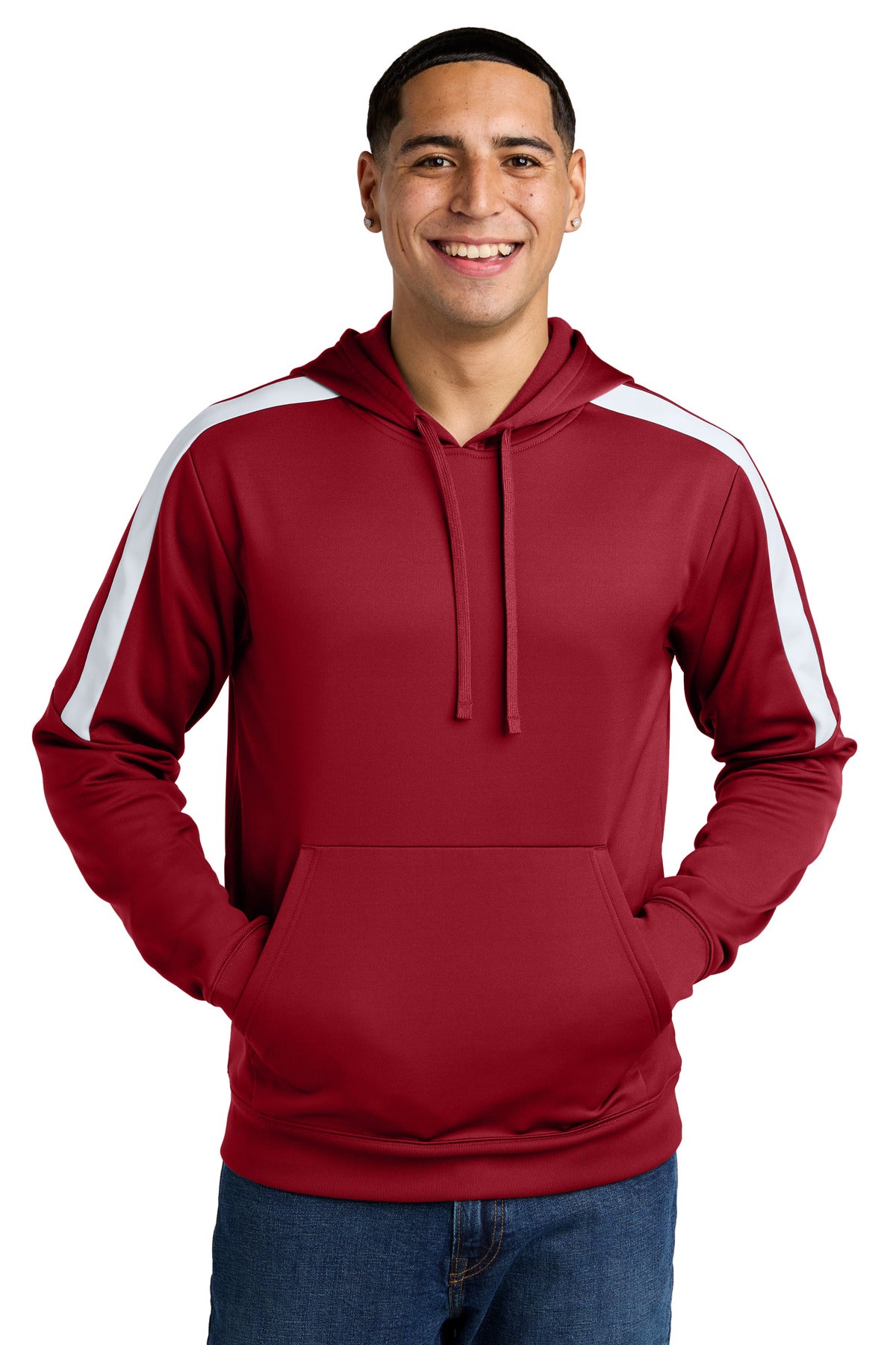Model Deep Red/ White