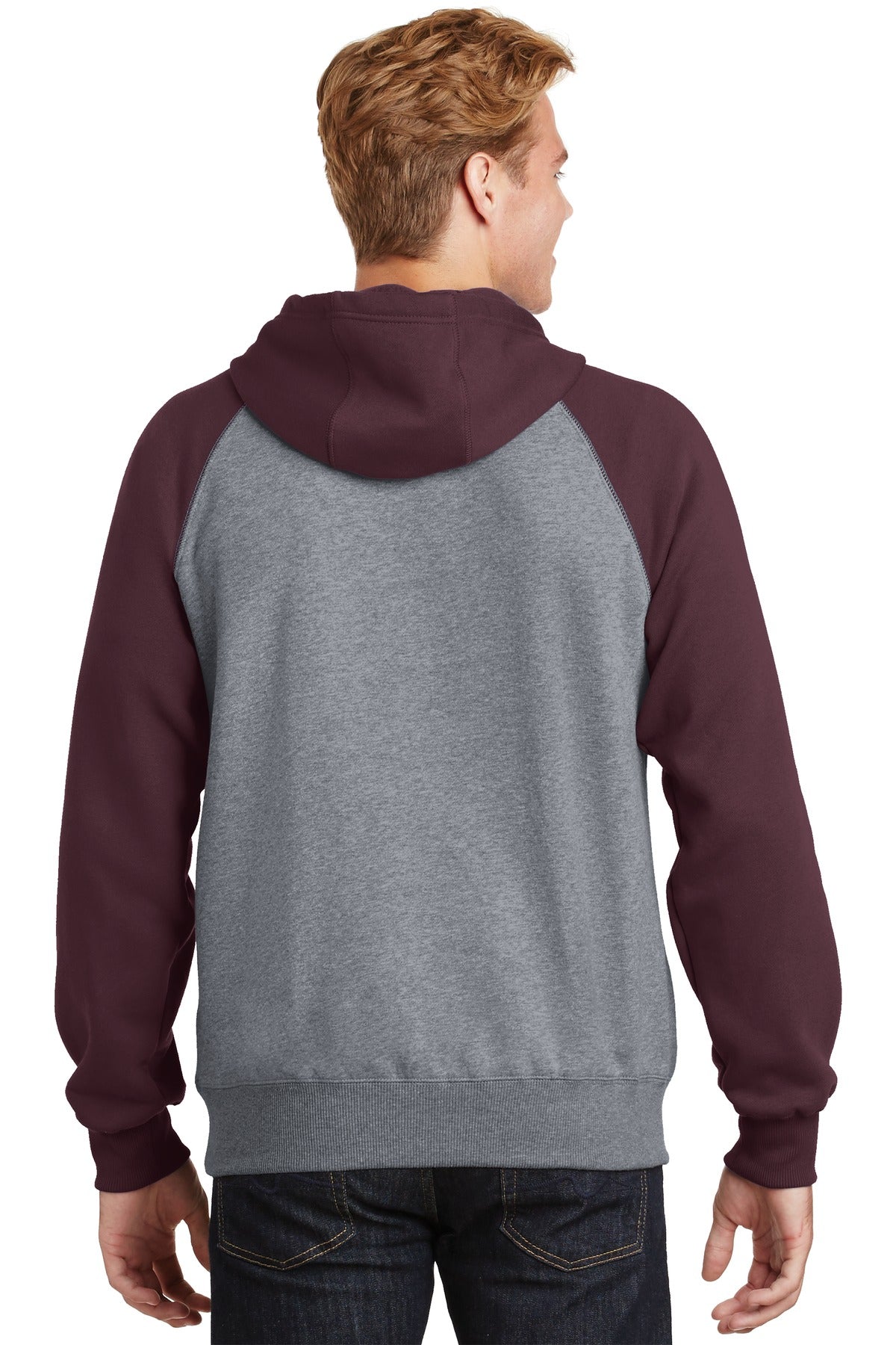 Back Model Maroon/ Vintage Heather