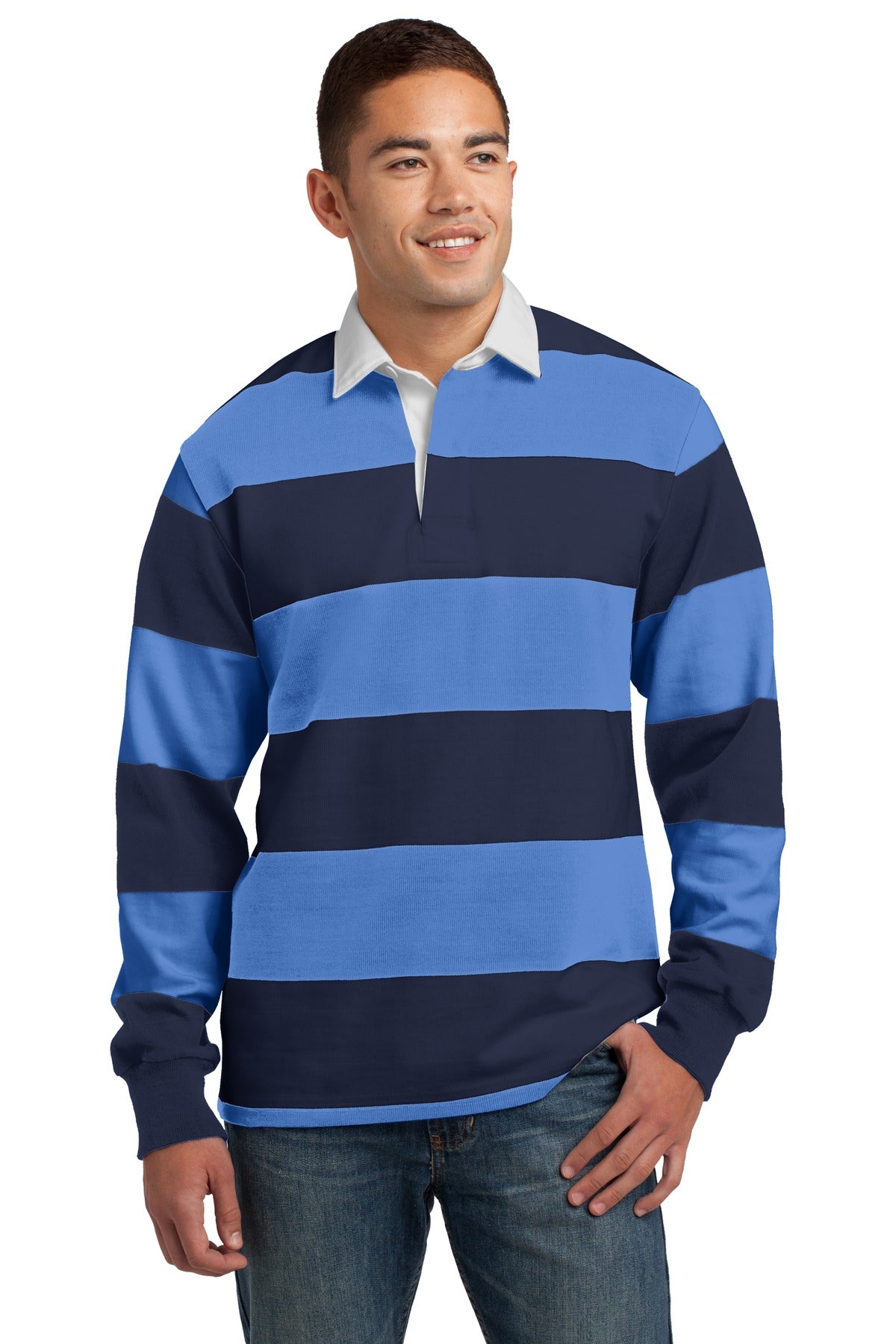 Model True Navy/ Carolina Blue
