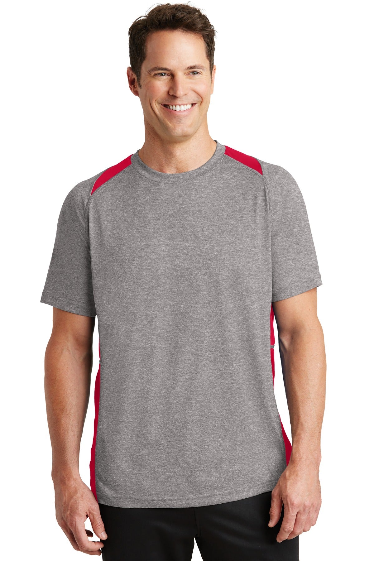 Model Vintage Heather/ True Red