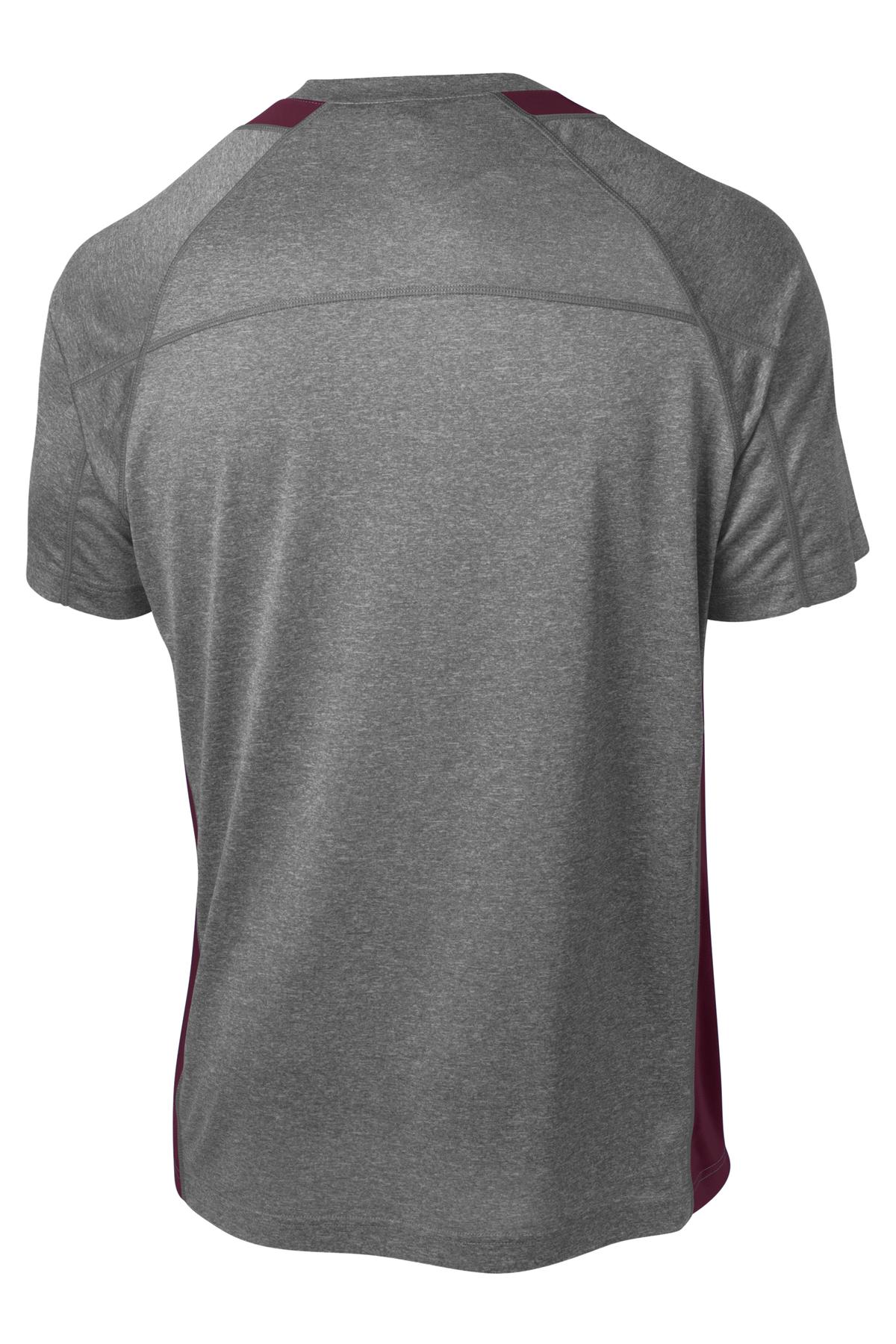 Back Product Vintage Heather/ Maroon