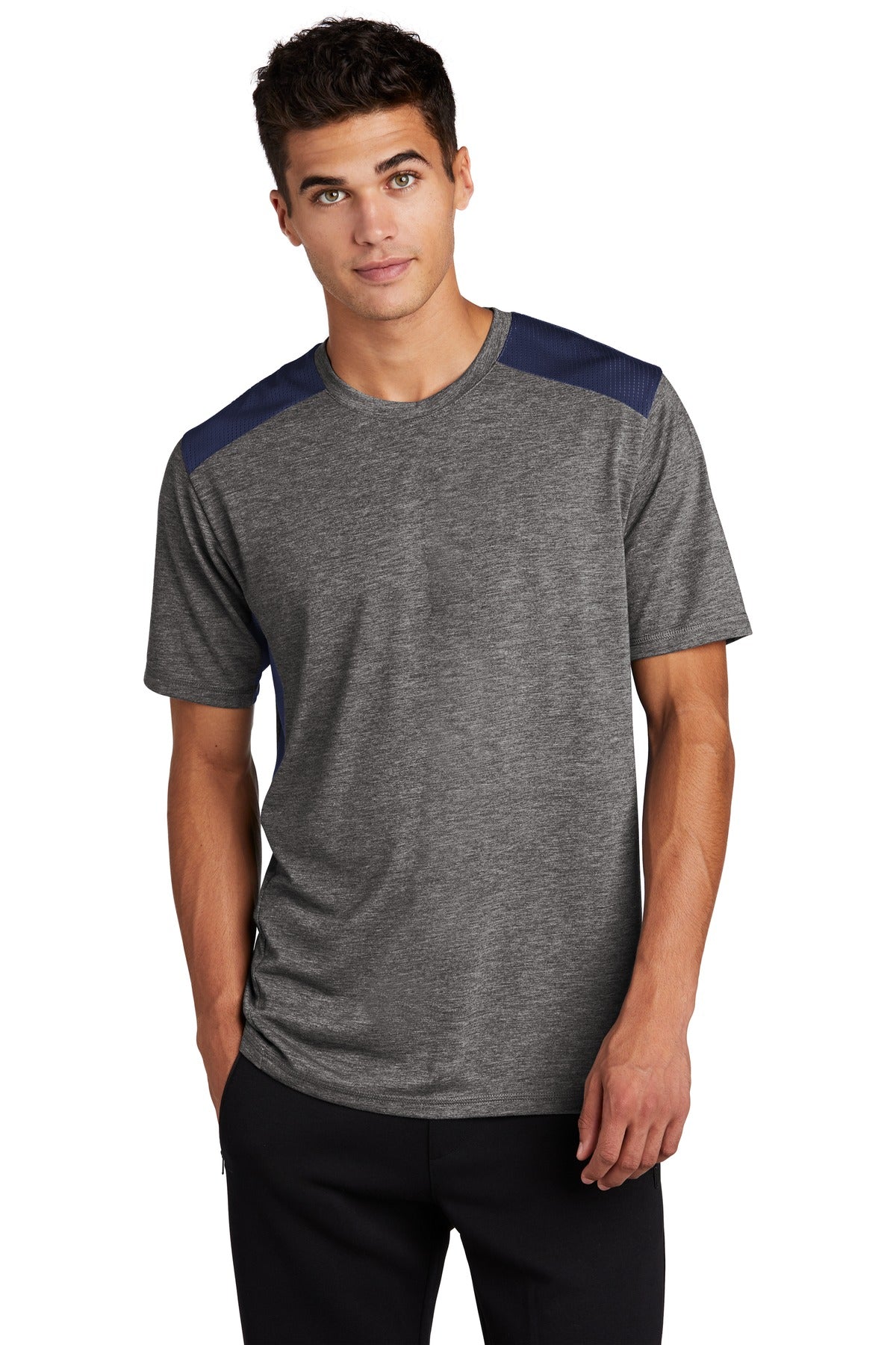 Model True Navy/ Dark Grey Heather
