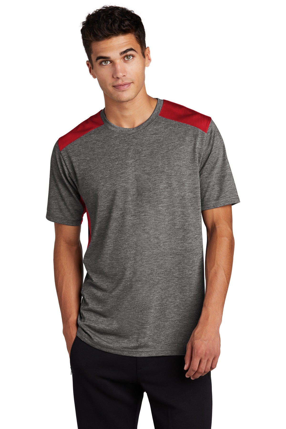 Model True Red/ Dark Grey Heather
