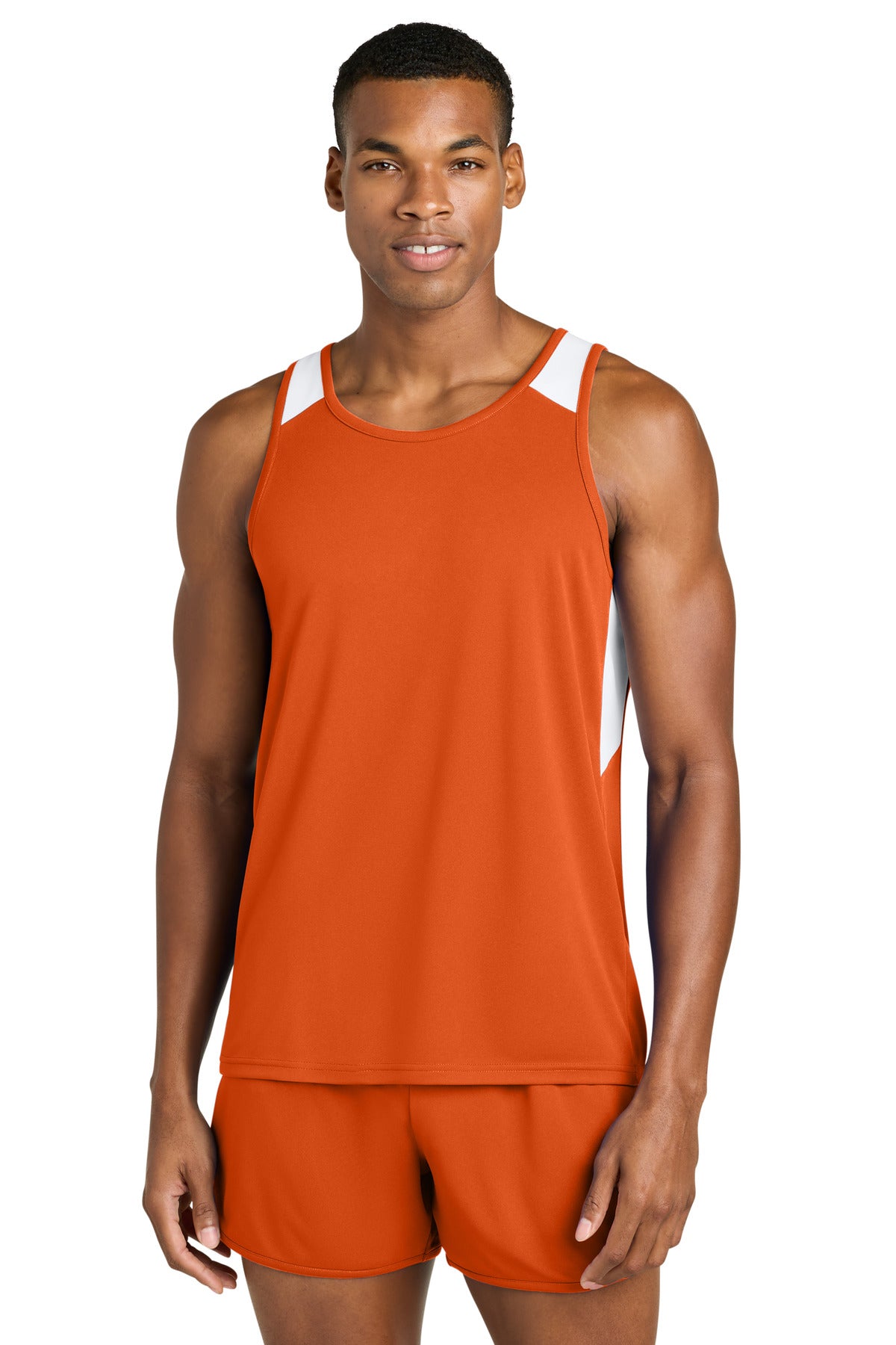 Model Deep Orange/ White