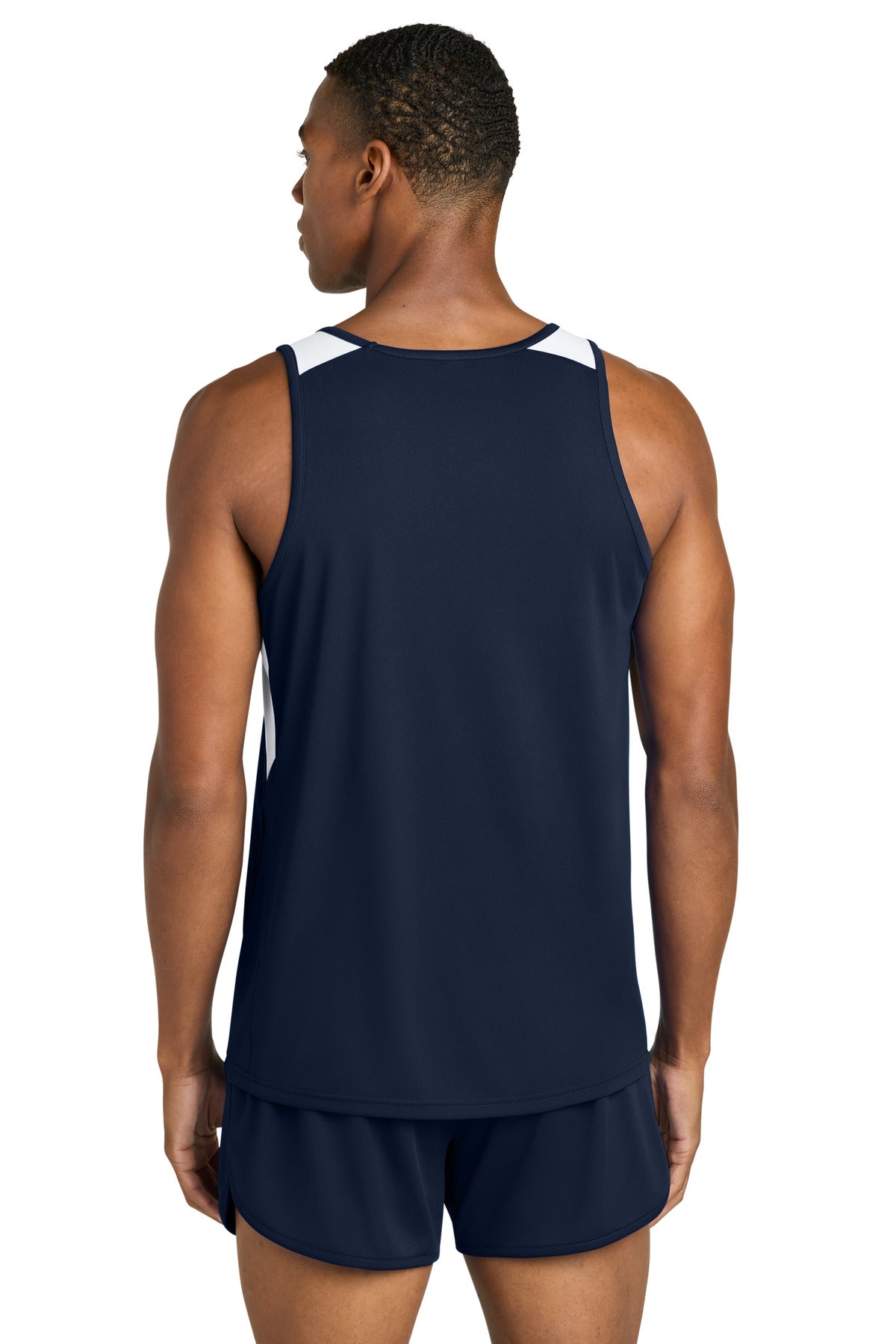 Back Model True Navy/ White