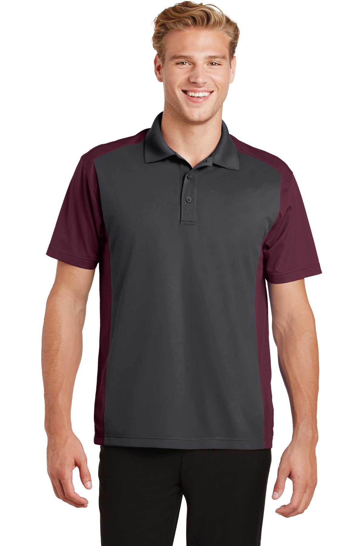 Model Iron Grey/ Maroon
