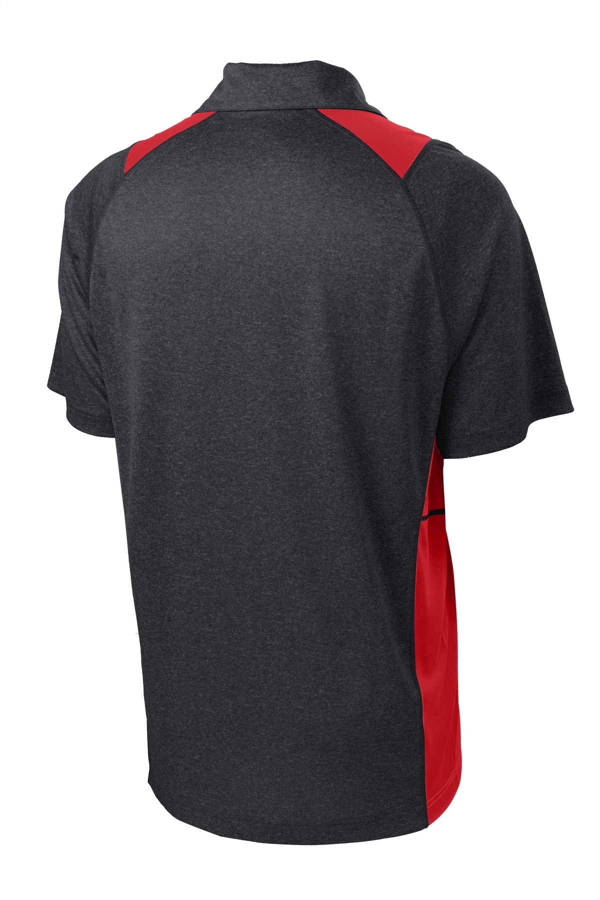 Back Product Graphite Heather/ True Red