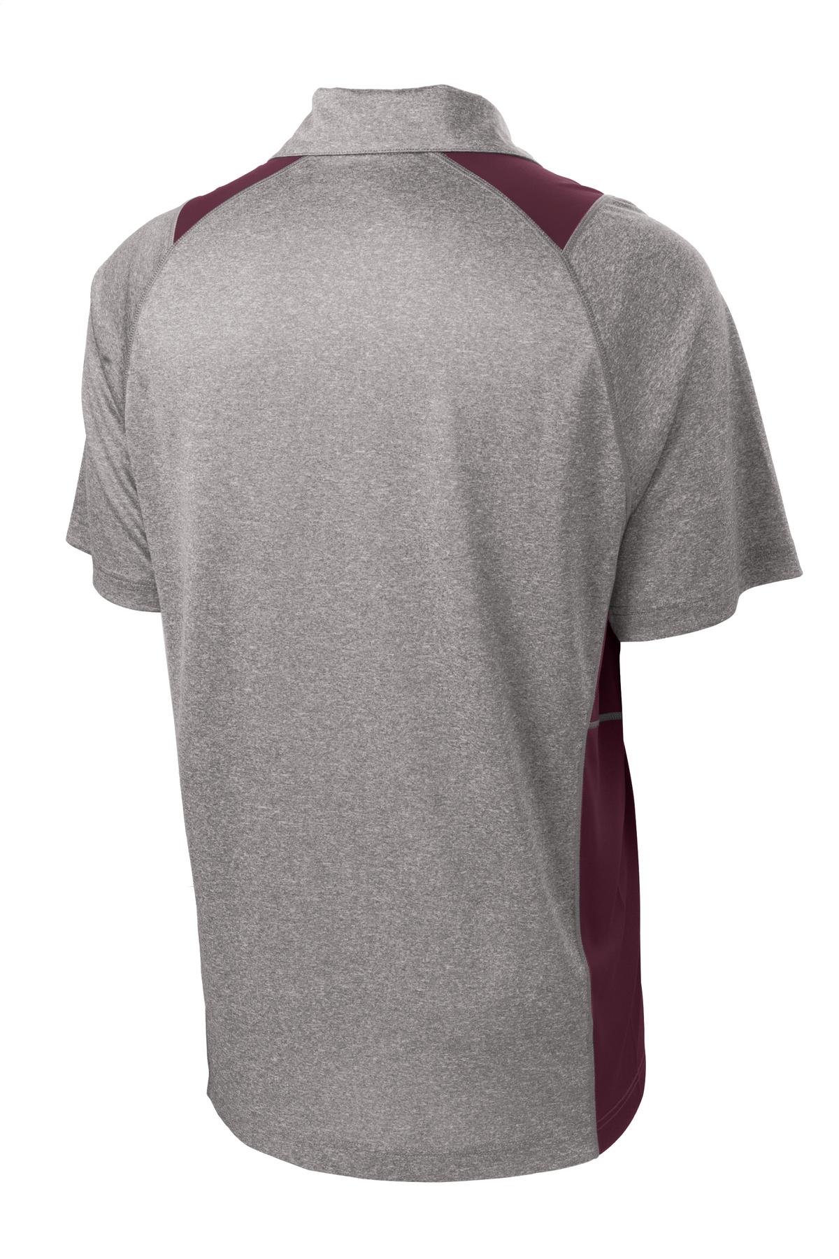 Back Product Vintage Heather/ Maroon