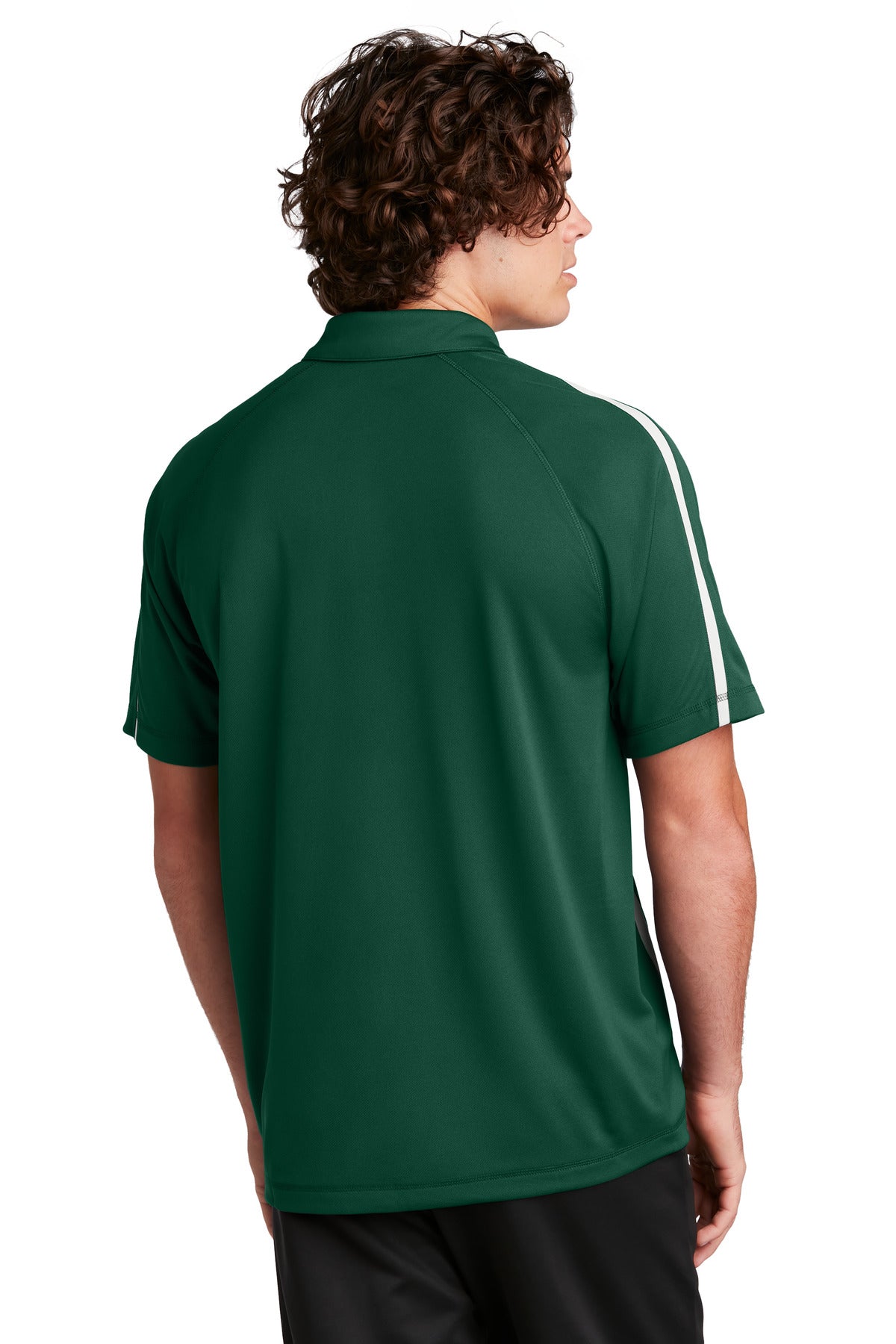 Back Model Forest Green/ White