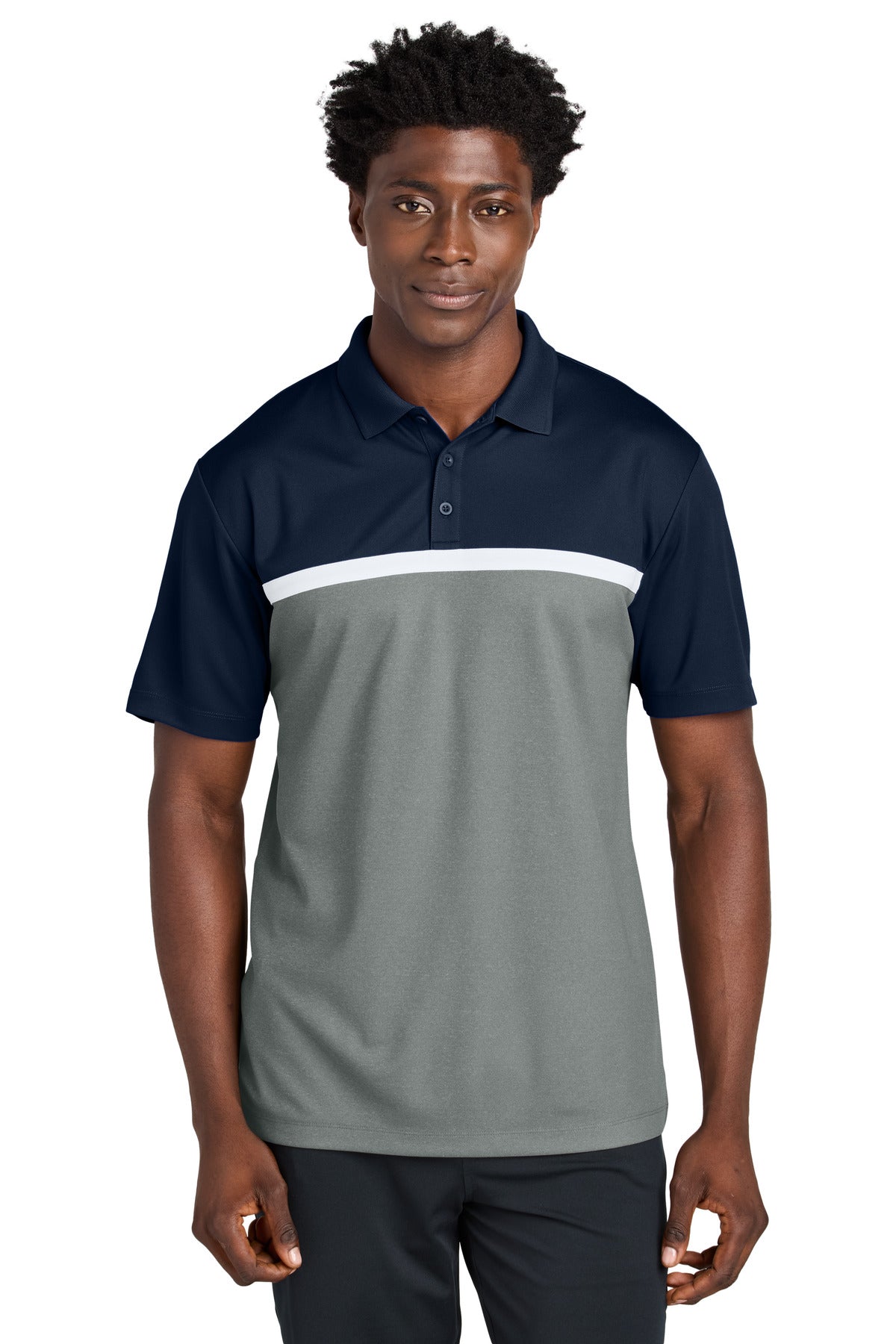 Model True Navy/ Grey Concrete Heather/ White