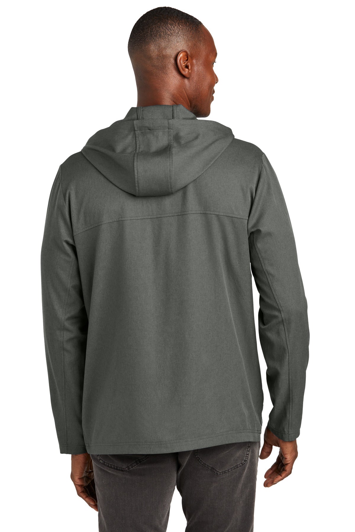 Back Model Dark Grey Heather
