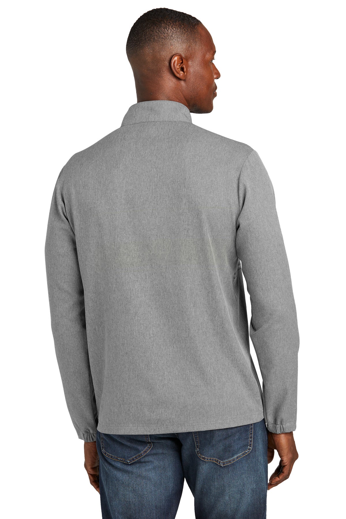 Back Model Dark Grey Heather