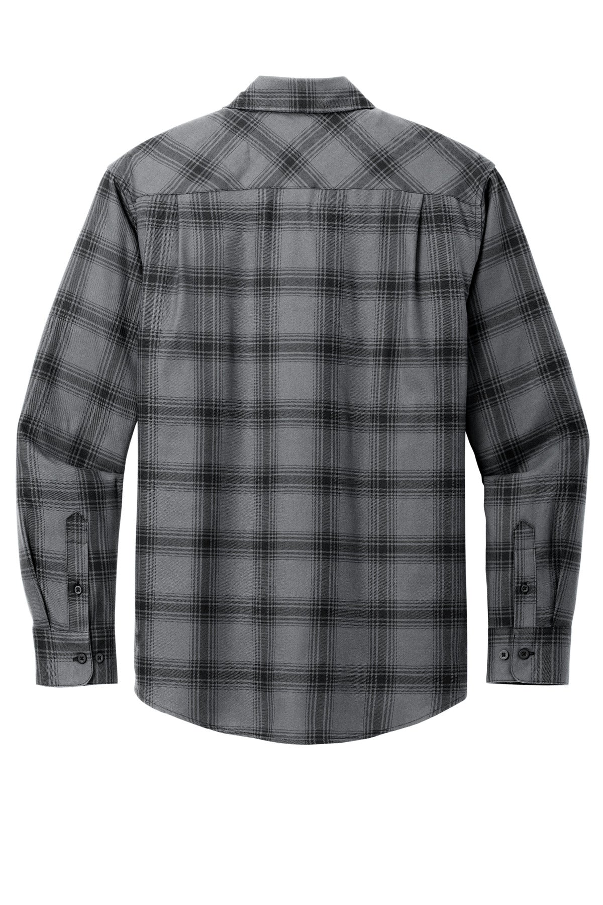 Back Product Grey/ Black Open Plaid