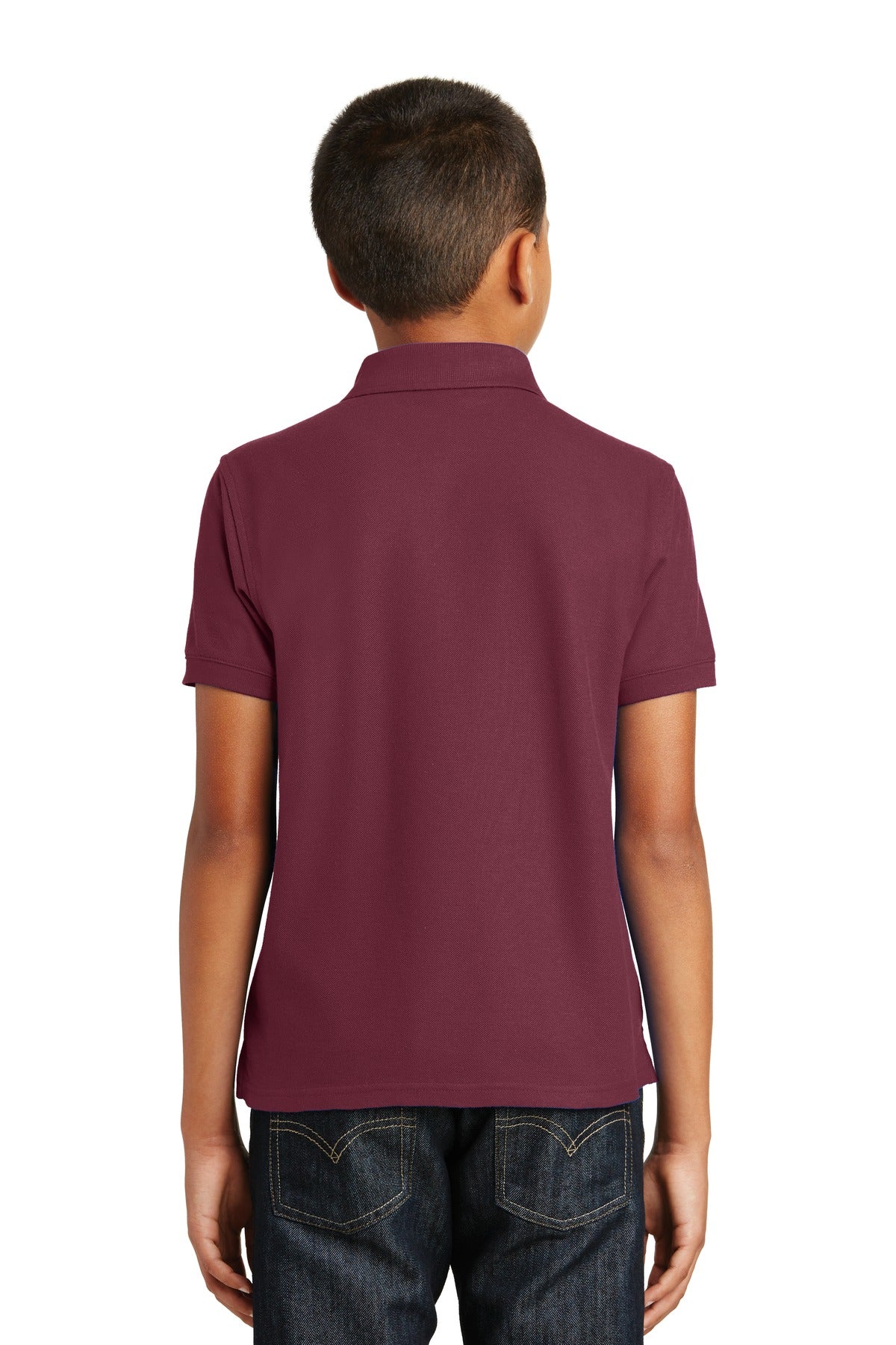 Back Model Burgundy