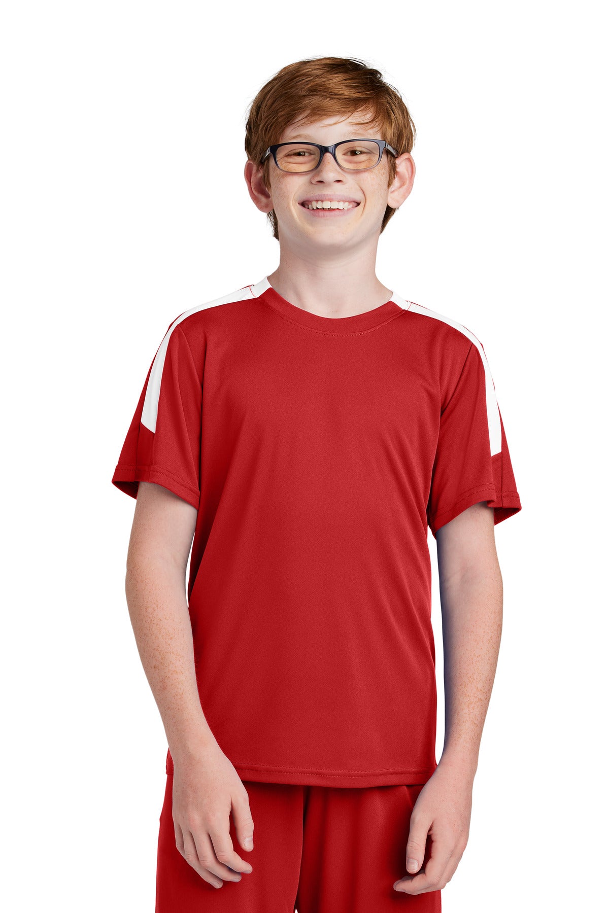 Model Deep Red/ White