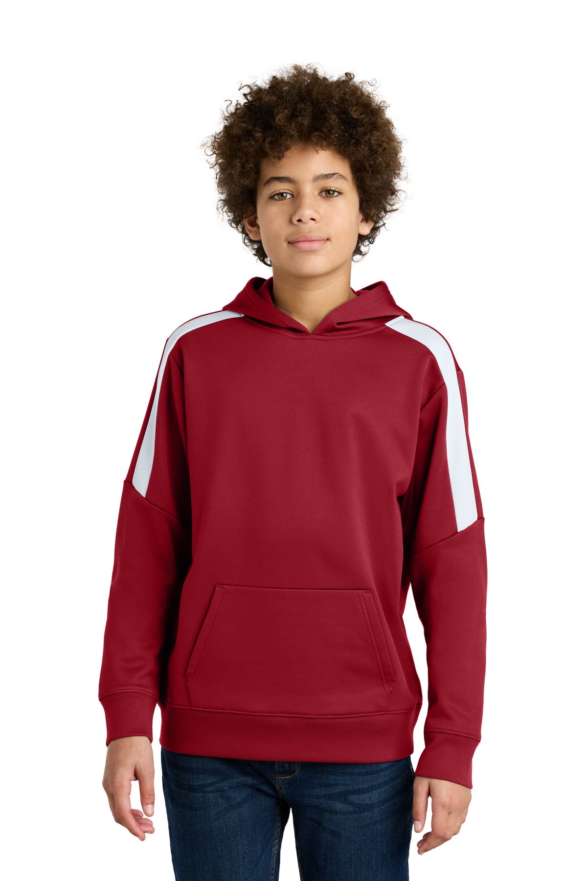 Model Deep Red/ White