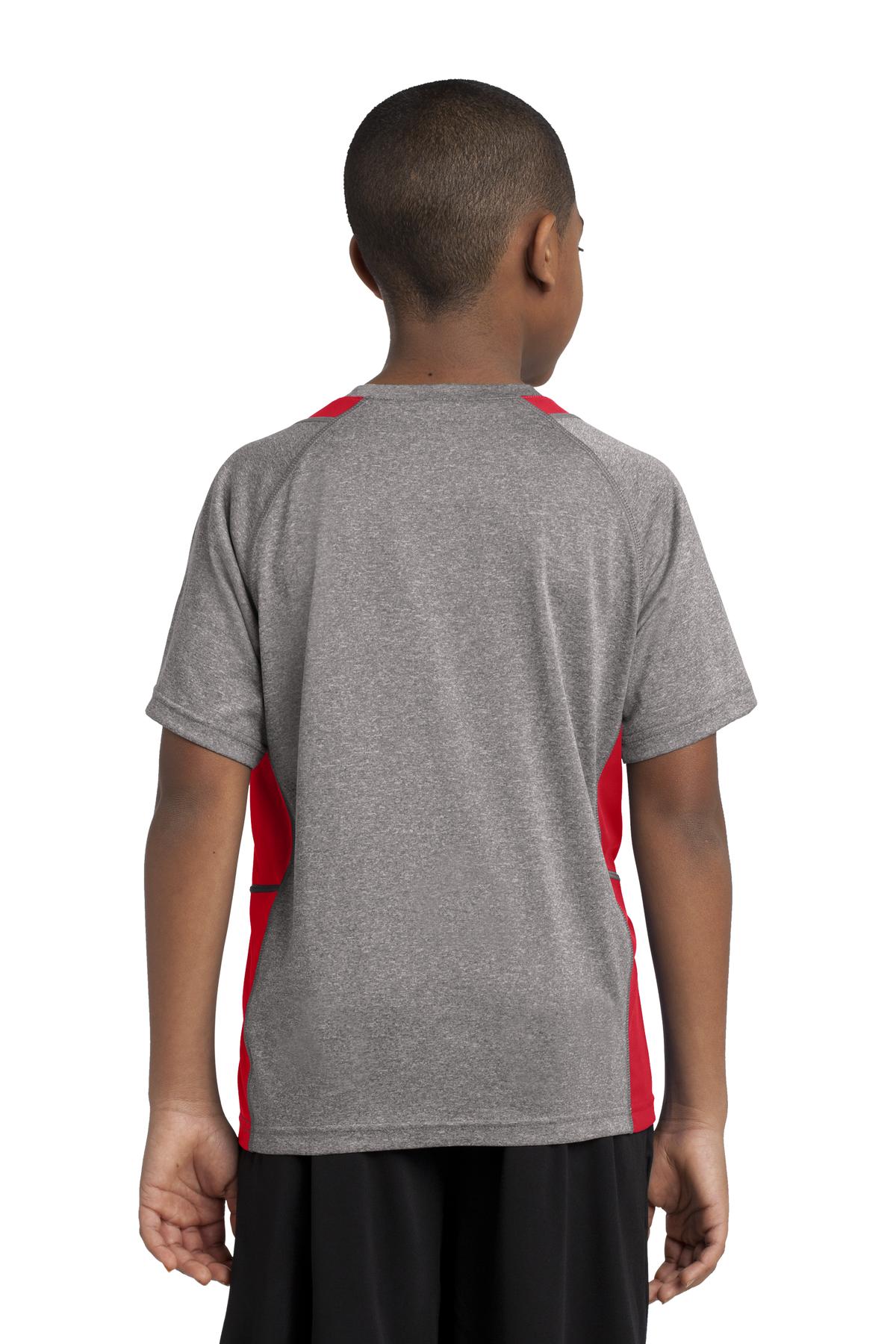 Back Model Vintage Heather/ True Red