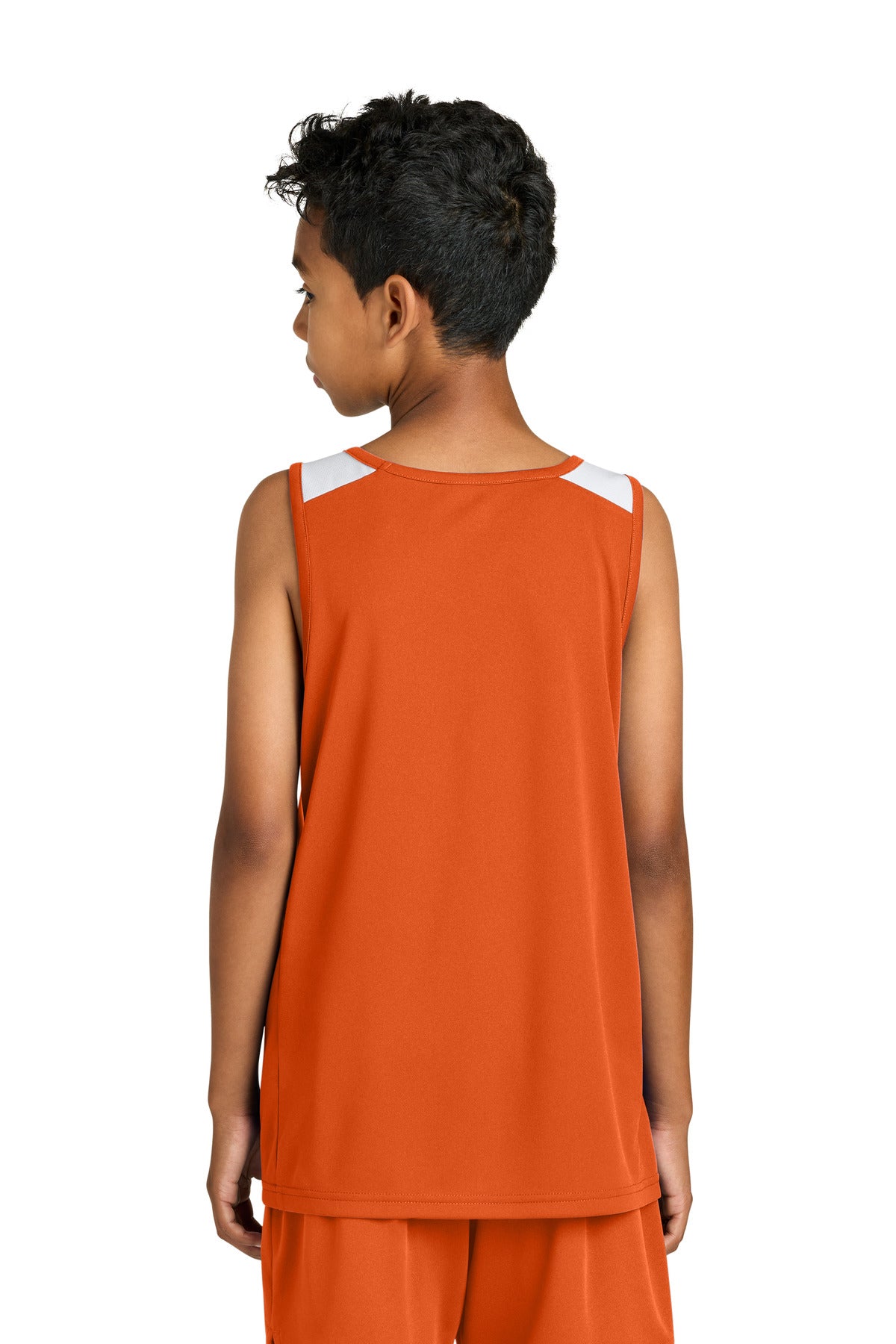 Back Model Deep Orange/ White