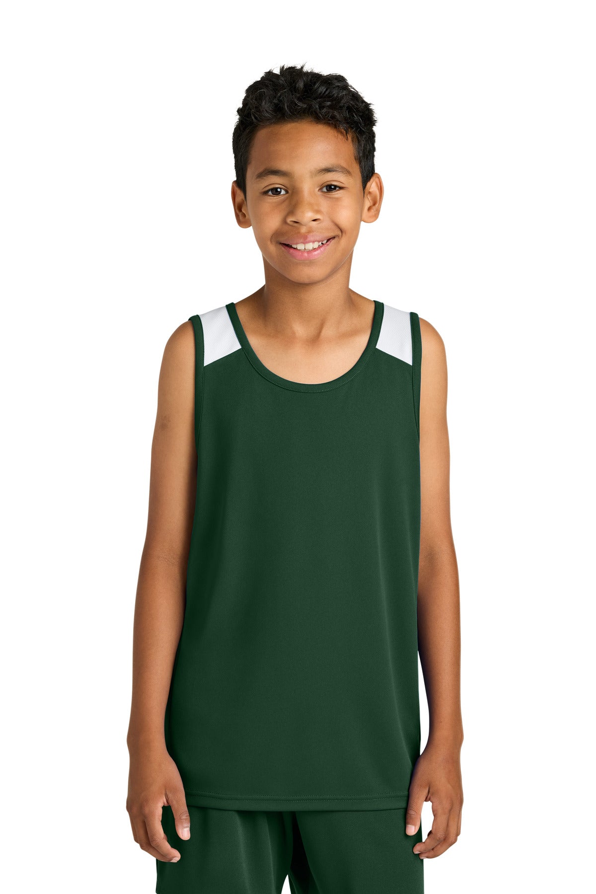 Model Forest Green/ White