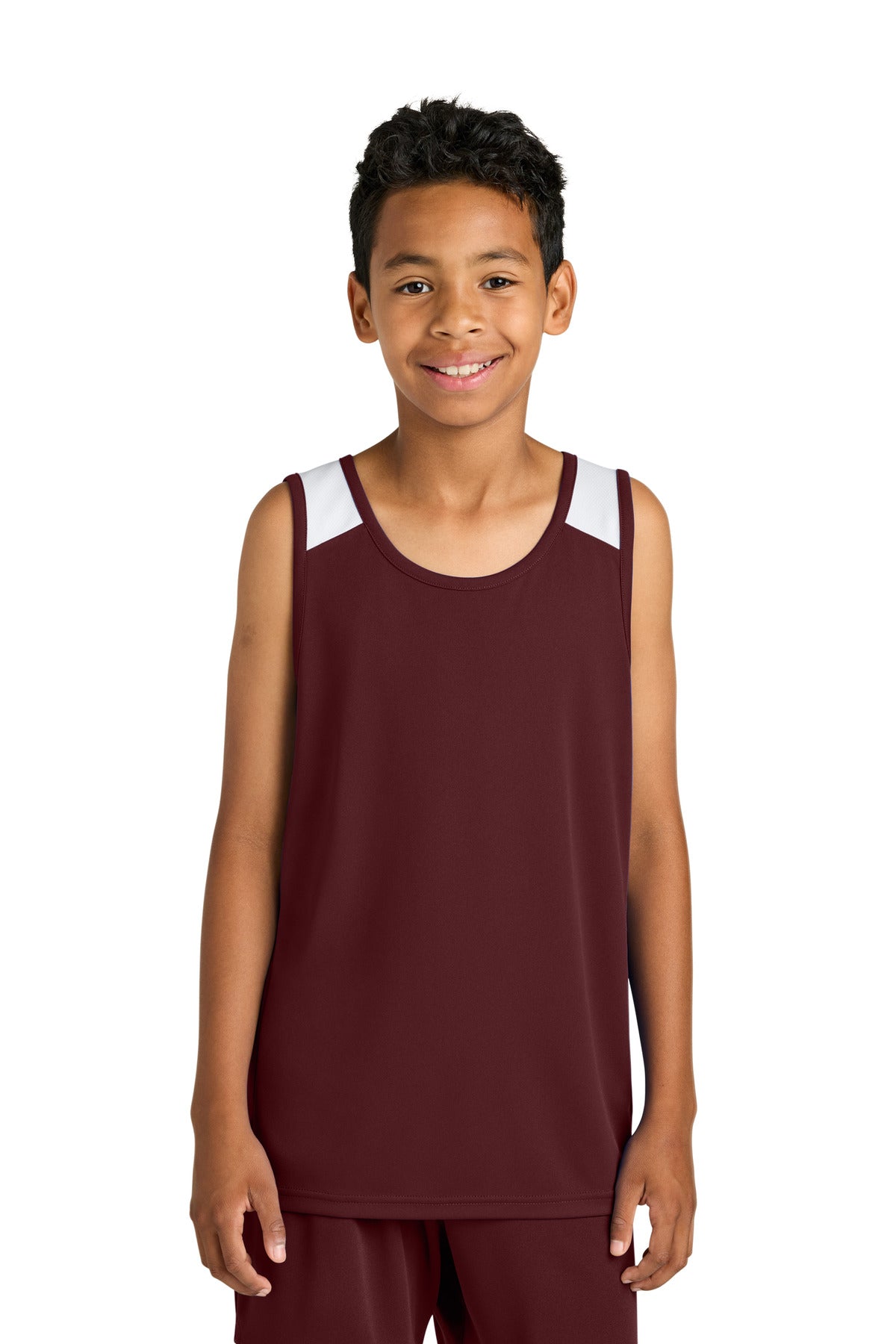 Model Maroon/ White