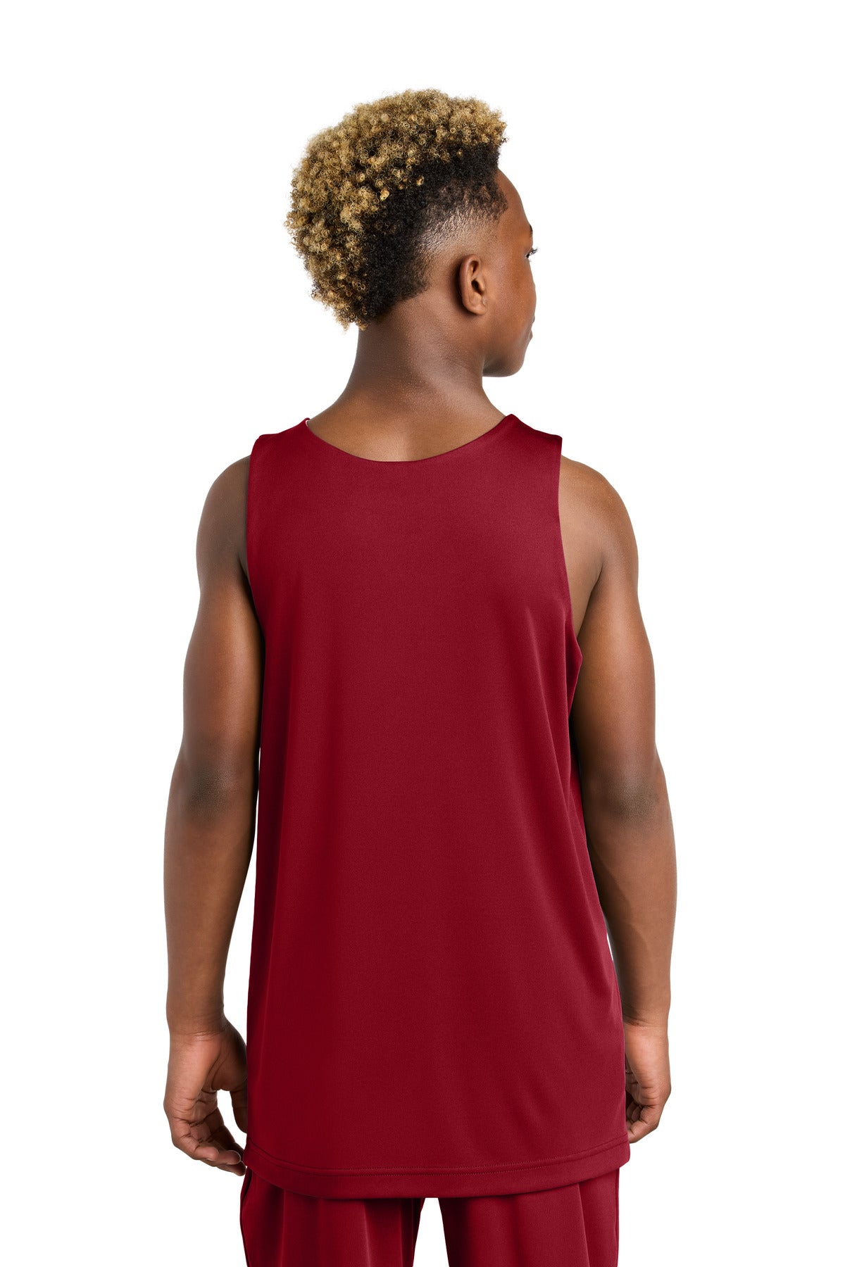 Back Model Deep Red/ White