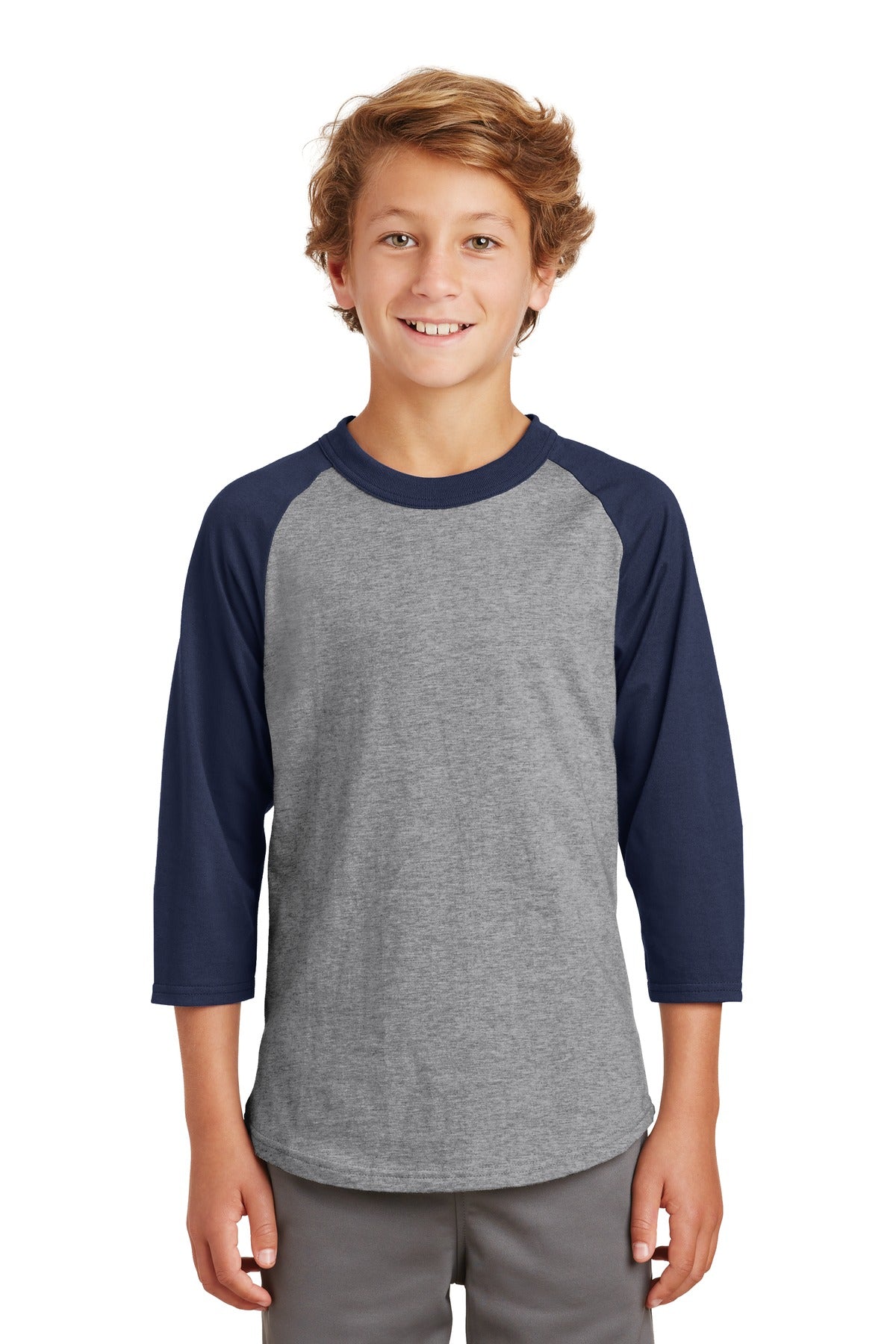 Model Heather Grey/ Navy