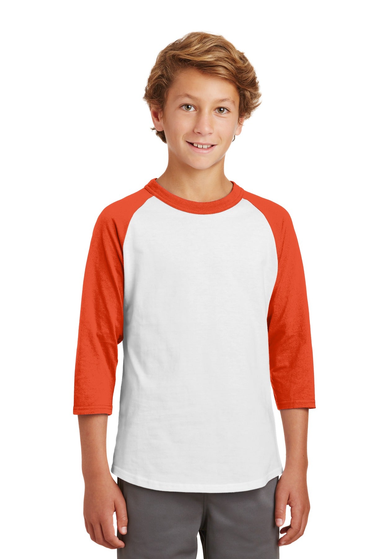 Model White/ Deep Orange