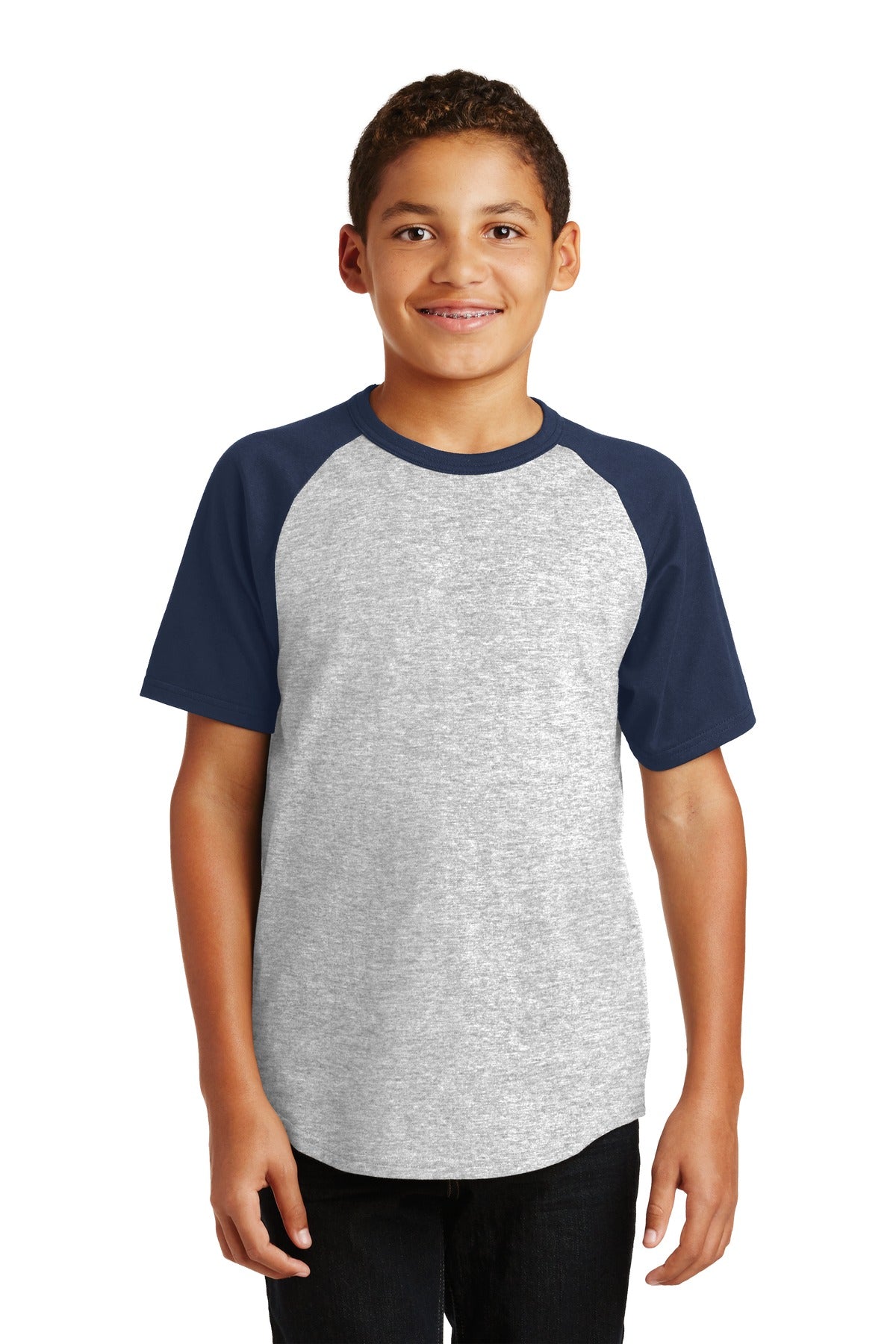 Model Heather Grey/ Navy