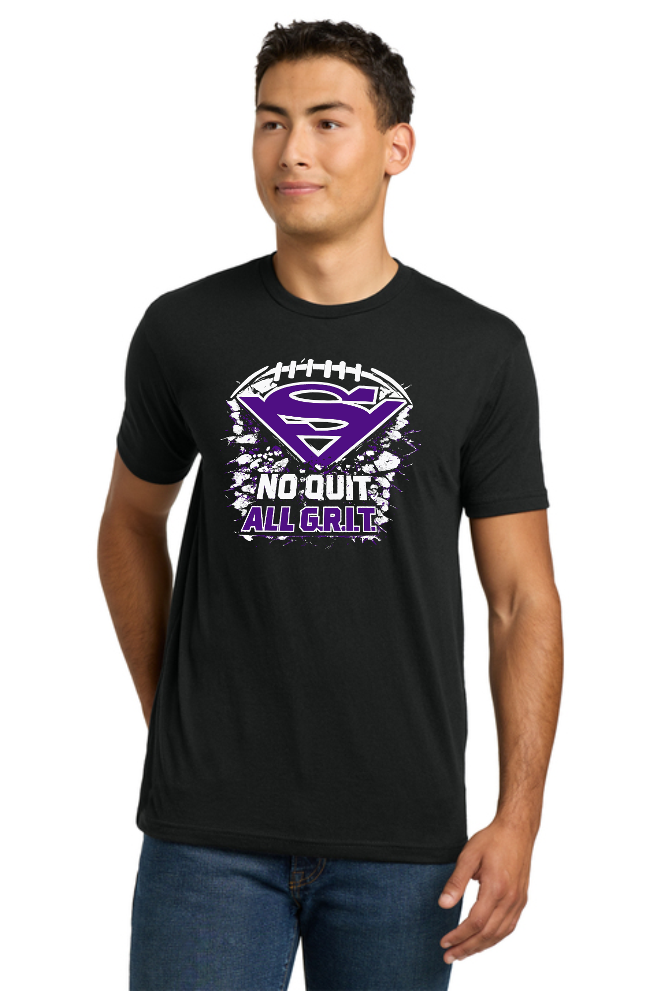 Swan Valley Football Adult Next Level Apparel CVC Tee
